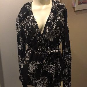 Oscar for Oscar De La Renta Wrap Ruffles Blouse.